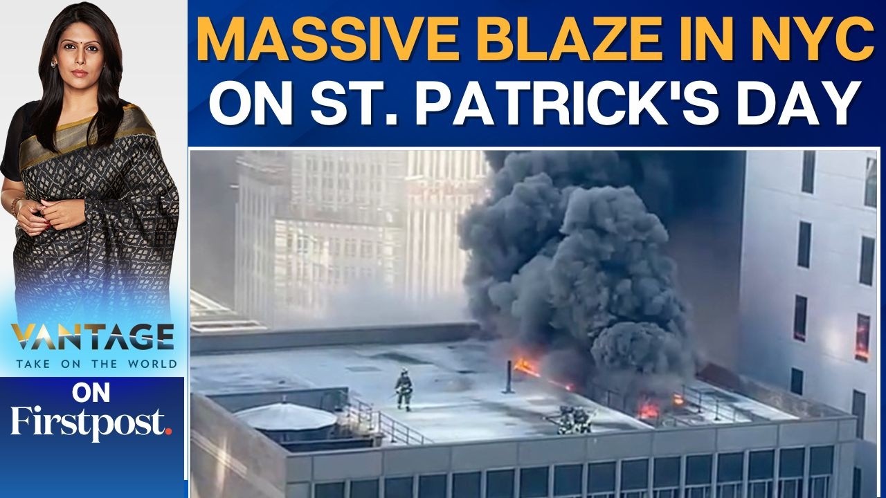 NYC Building Catches Fire at Start of St. Patrick's Day Parade | Vantage with Palki