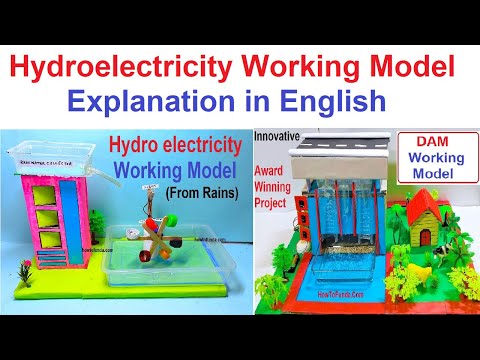 hydroelectricity working model electricity generation using rain water howtofunda