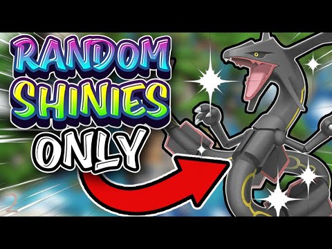 A Pokemon Randomizer but I ONLY use SHINIES