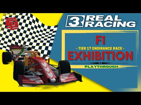 F1 Exhibition Tier 17 Endurance Race PlayThrough   Real Racing 3