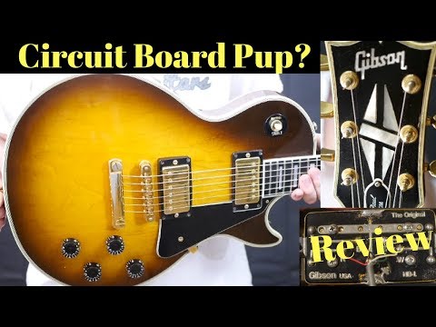 Circuit Board Pickups? 1989 Gibson Les Paul Custom Tobacco Sunburst - Bill Lawrence "The Original"