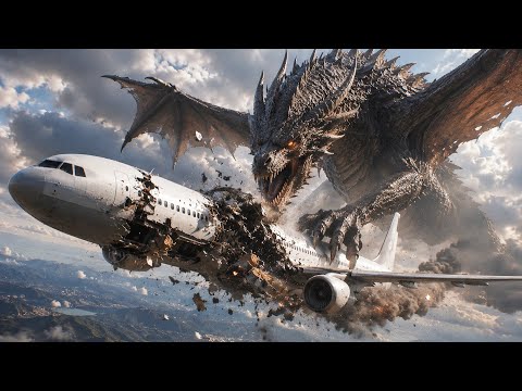 Jab Udte Huye Plane Par Dragon Ne Kiya Attack 😱 | Monster Hunter Movie Explained In Hindi/Urdu