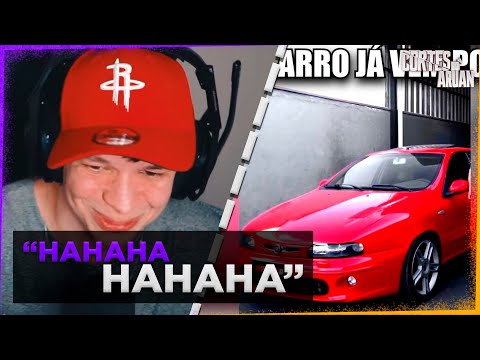 ARUAN REACTS TO THE REVIEW OF JOKE #10 - FIAT MAREA (INSAN JOKE) - Cortes do Aruan