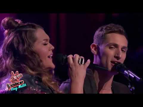 The Voice Season 14 - BATTLE-   Amber Sauer  Vs  Jorge Eduardo   2018 Full.