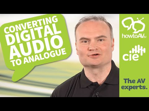How to convert Digital Audio to Analogue