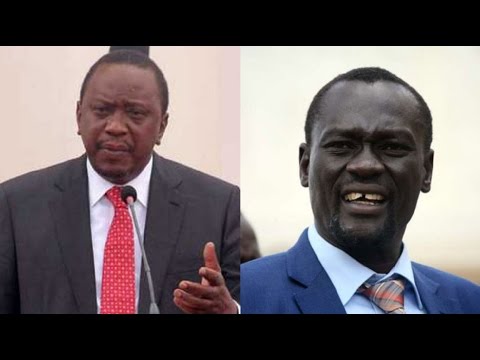 President Kenyatta & Governor Nanok in heated exchange in public.