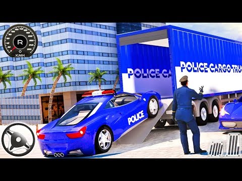 US Police Transporter Truck: Car Driving Simulator - Best Android GamePlay