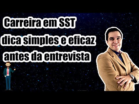 Carreira em SST   Dica simples e eficaz antes da entrevista