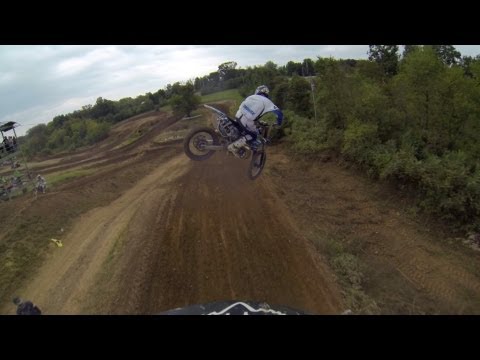 HELMET CAM: Ty Newcome - DEP Pipes 2 Stroke Shootout / Sleepy Hollow MX (MXPTV)