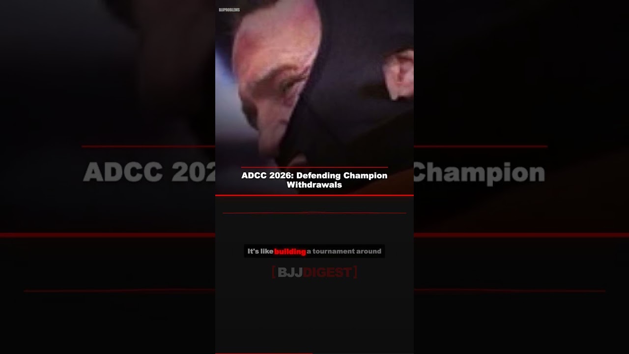 ADCC 2026: Defending Champs Keep Bailing #Shorts