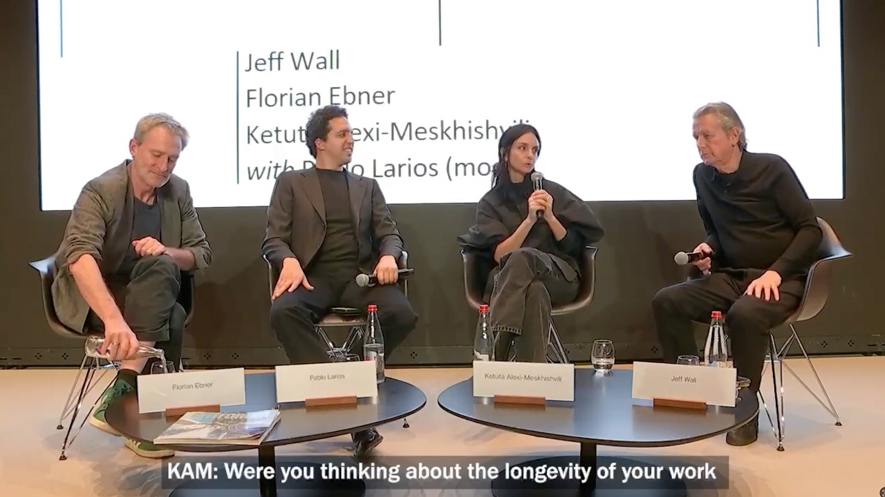 On photography with Florian Ebner, Ketuta Alexi-Meskhishvili, Jeff Wall, and Pablo Larios