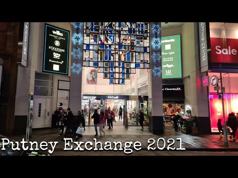 Putney Exchange (2021) Indoor Shopping Centre in Putney. Walking Through