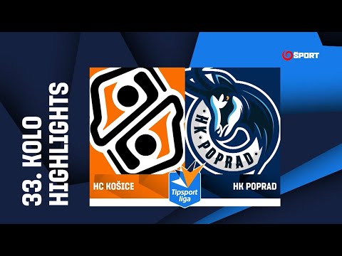 33. kolo: HC Košice - HK Poprad 2:0 (2:0, 0:0, 0:0)