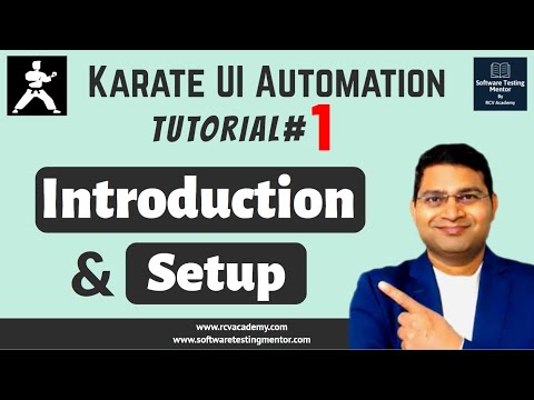 Karate UI Automation Tutorial 1 Introduction to Karate Tool Setup