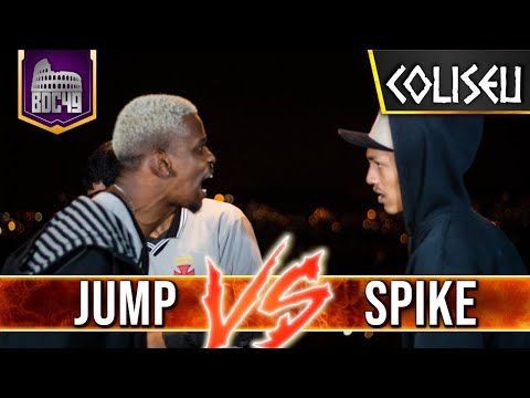 (PEGOU FOGO 🔥🔥🔥) SPIKE X JUMP - SEMI FINAL - BATALHA DO COLISEU - EDIÇÃO 49