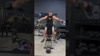 ELEVACIONES LATERALES APOYADO EN BANCO A 80º