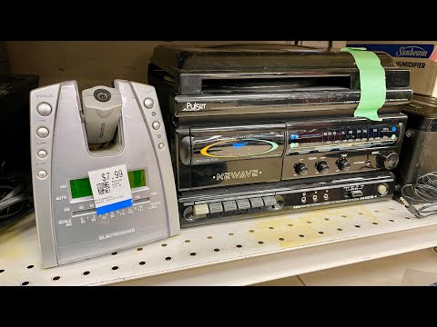 Finding and Testing Vintage Electronics and Toys at the Thrift store
