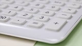 Калькулятор Casio JW-200SC-NY-W-EP, темно-синій (CALC-CAS-JW-200SC-NY) — відео 2