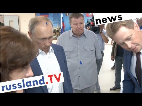 Putin auf der Krim [Video]