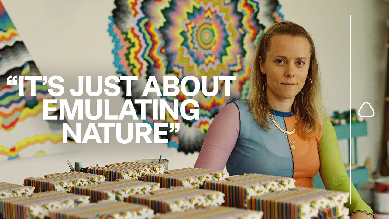 Jen Stark | Psychedelic Nature and Mathematical Precision | Artist Interview