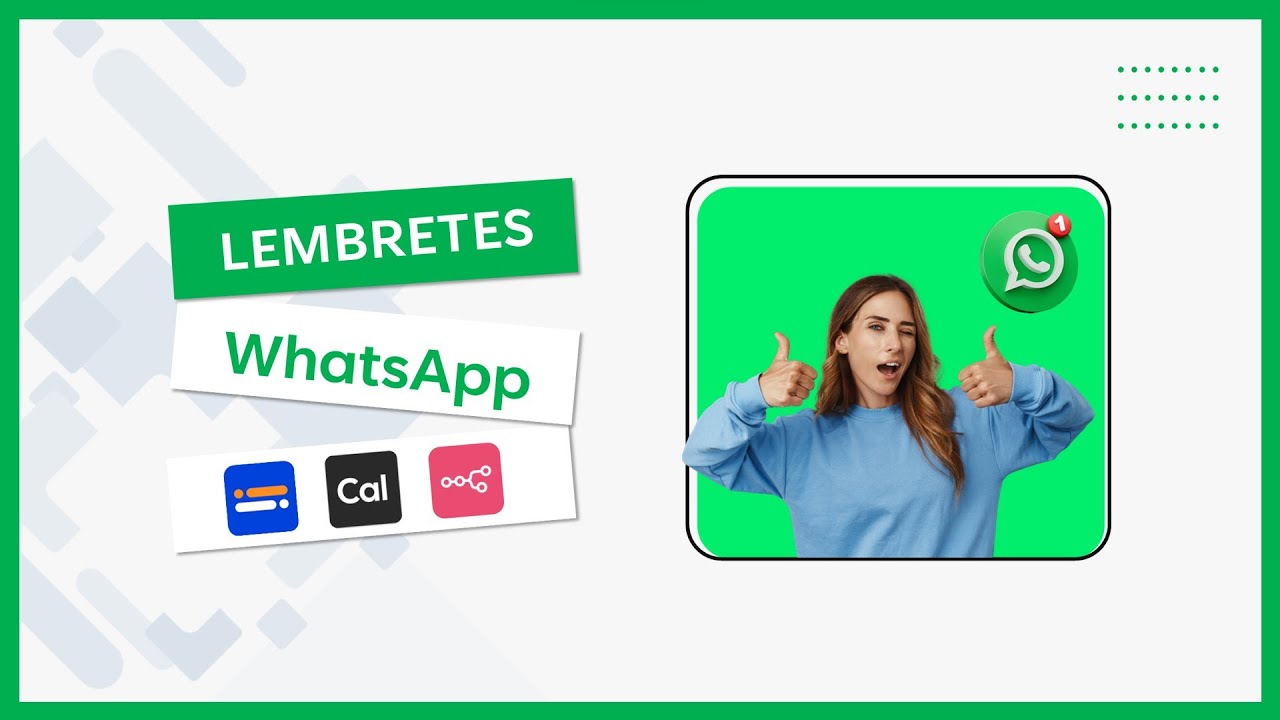 💬 Typebot + Cal.com: envio de lembretes para WhatsApp com n8n