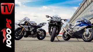 Soundvergleich | Kawasaki H2 vs Yamaha R1M vs BMW S1000RR