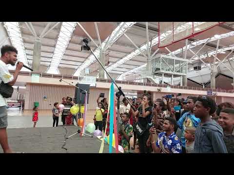 Beejoh & Fisix perform at a Back to School Concert