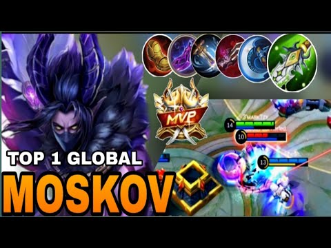 Moskov Best Build 2022 | Top Global Build!! Top 1 Global Moskov Gameplay ~ MOBILE LEGENDS ✓