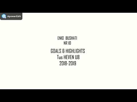 TuS  Heven 2 -  U8 - Dribbling & Torschüsse  -  Enio Bushati - 2019