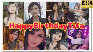 [FF7リバース]2025ティファ生誕祭！ティファの魅力的なシーン集　4K PS5 Tifa Final Fantasy 7 Rebirth FF7R