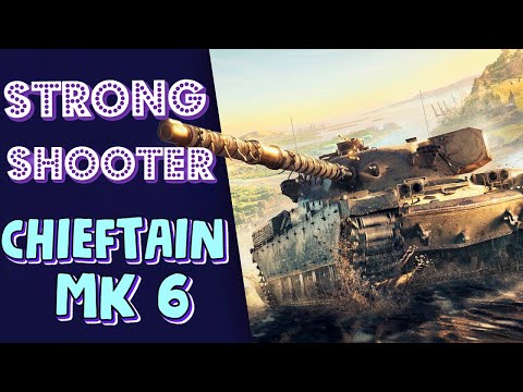 STRONG SHOOTER | World of Tanks PS4 (wot console) ⚔️ | Chieftain Mk.6 | wot replays | HarD1NeR