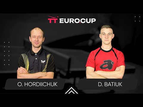 17:45 Oleksandr Hordiichuk - Dmytro Batiuk 01.01.2025 TT Euro.Cup Ukraine Master. TABLE 3