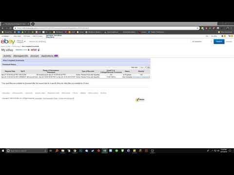 Update Prices and Quantities in Ebay Listings Using File Exchange