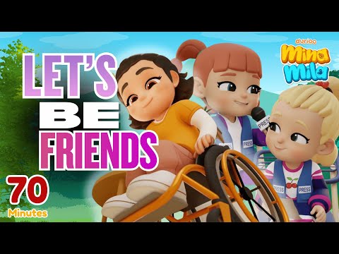 LATEST EPISODES Mina Mila 🎬 NEW FRIENDS Compilation 70 minutes | Durioo+ | The Makers of Omar&Hana