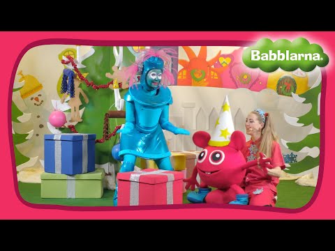 Kom och lek med Klonk - Idag ska Babblarna få sina julklappar