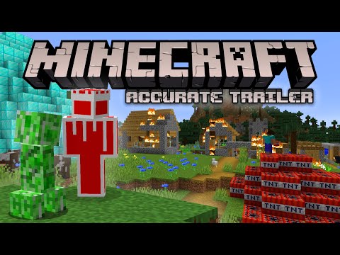 Minecraft Trailer, but It's a Little More Accurate