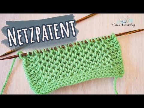 KNITTING A NET PATTERN | Instructions for knitting a net pattern | Knitting pattern | Caros Fummeley