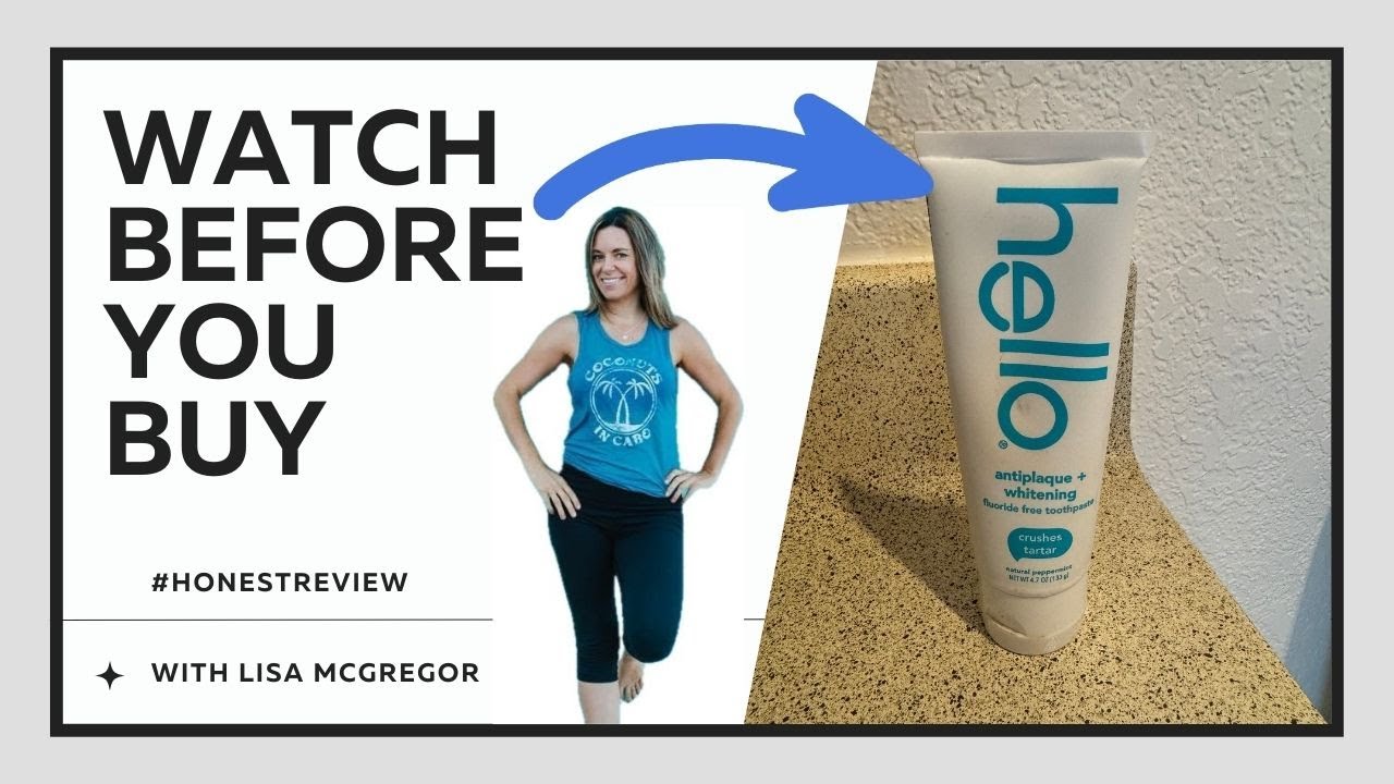 Hello Antiplaque Toothpaste Review | Fluoride-Free, Natural Whitening, Peppermint Fresh
