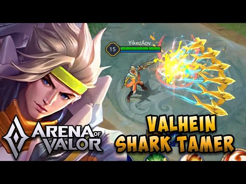 VALHEIN: SHARK TAMER (NEW SKIN) | AOV | ROV | LiênQuânMobile | 傳說對決