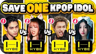 👑 Save ONE K-pop Idol: Same Company Edition! 💜 ANSWER - KPOP QUIZ 🔥