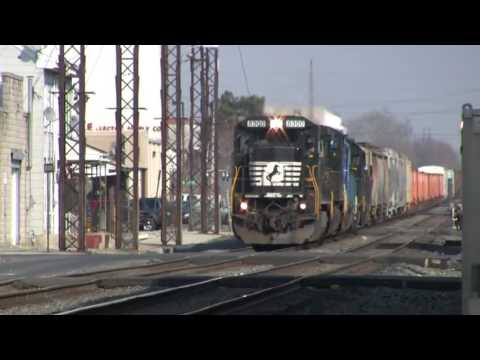 Norfolk Southern Train 19G Gets One BUMPY Ride!!!
