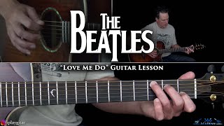 The Beatles - Love Me Do Guitar Lesson