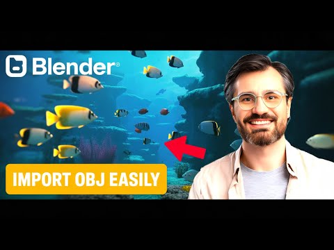 How to Import OBJ in Blender (2025)