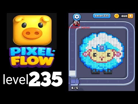 Pixel Flow Level 235 Walkthrough