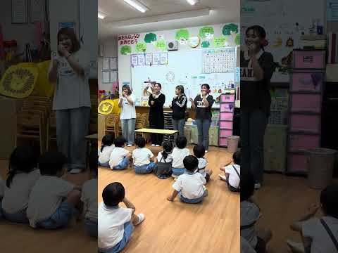 【保育学科】附属幼稚園で「お話し会」をしました。