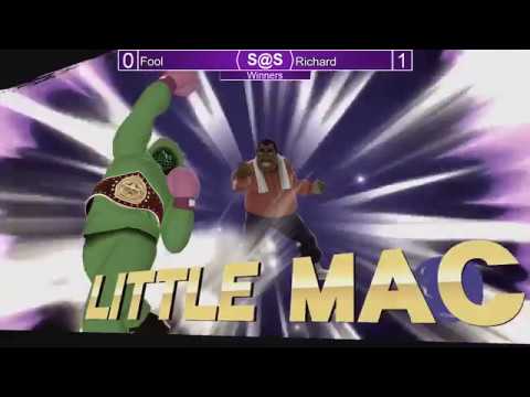 Smash@Sunken 33 Smash4 - fool (Captain Falcon) vs Richard (Little Mac) - SSB4 Winners