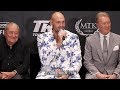 TYSON FURY SPEAKS ON KO OF SCHWARZ & REMATCHING DEONTAY WILDER IN HIS POST FIGHT PRESS CONFERENCE