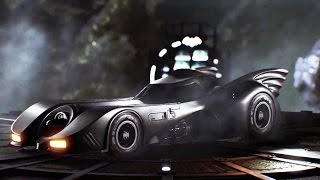 BATMAN ARKHAM KNIGHT ALL 1989 MOVIE BATMOBILE RACES