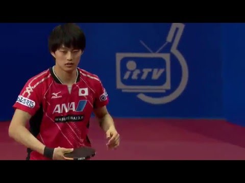 ITTF World Tour Polish Open 2016 QF OVTCHAROV Dimitrij vs SAMBE Kohei