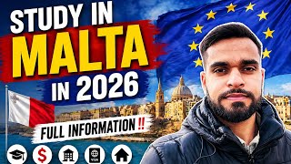 Study In Malta 🇲🇹 🇪🇺 In 2026 🥳
